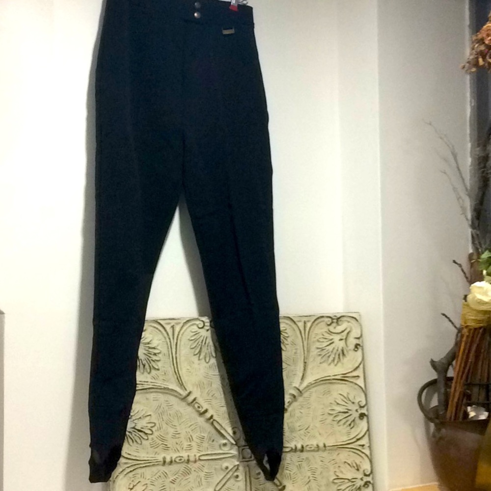 Authentic Vintage Wool Stretch Stirrup Ski Pants